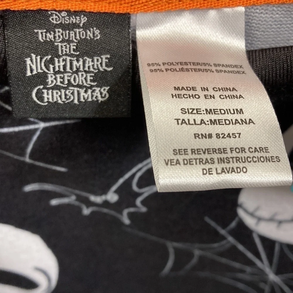 NEW. JACK SKELLINGTON WOMEN'S MEDIUM THE NIGHTMARE BEFORE CHRISTMAS NIGHTGOWN - Picture 2 of 11